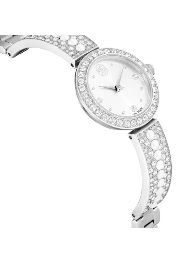 SWAROVSKI Matrix Stainless Steel White Dial Analog Watch